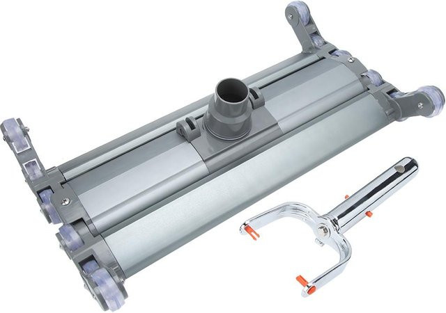 Lixada Poolreiniger Vakuum Saugkopf aus Aluminiumlegierung in Grau, 45 cm - Bild 1