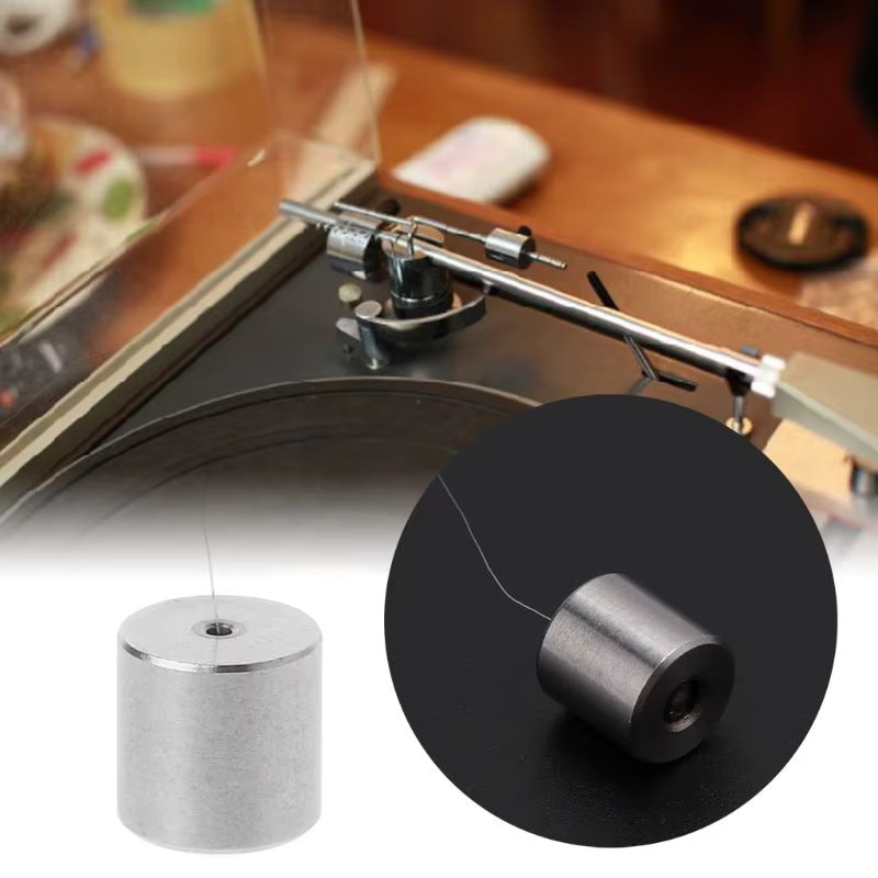Project Music Hall Anti-Skate-Gewicht mit Nylonfaden in Silber für Tonarm und Vinyl-Plattenspieler - Bild 2