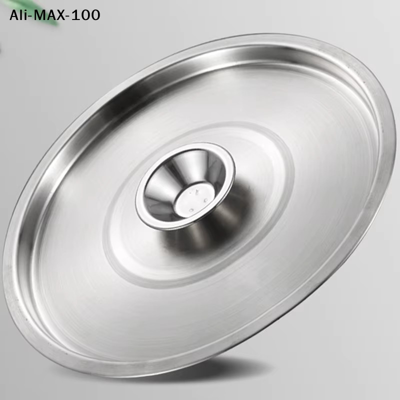 Hoeaden Edelstahl-Kochgeschirrdeckel in Silber, wiederverwendbarer Topfdeckel und Wok-Deckel für Pfannen und Schüsseln - Bild 2