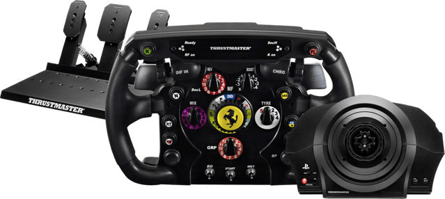 Thrustmaster T300 RS Starterset Racing Lenkrad Set in Schwarz für PC - Bild 1
