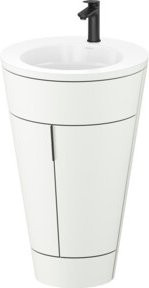 Duravit Waschtischunterschrank Starck 1 c-bonded Set, Weiß matt, B/H/T: 56 x 86,4 x 60,5 cm - Bild 1