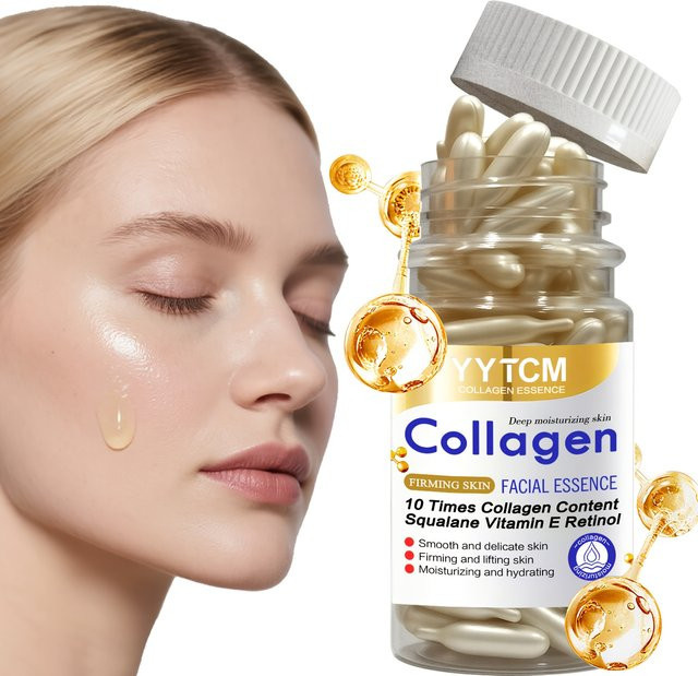 yytcm Kollagen-Straffende Kapsel-Essenz mit Retinol, 90 Kapseln - Bild 1
