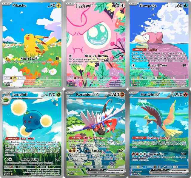 M&G Pokémon Sky-Serie Set Koraidon Etc. Art Custom Card, Anime-Sammelkarte - Bild 1