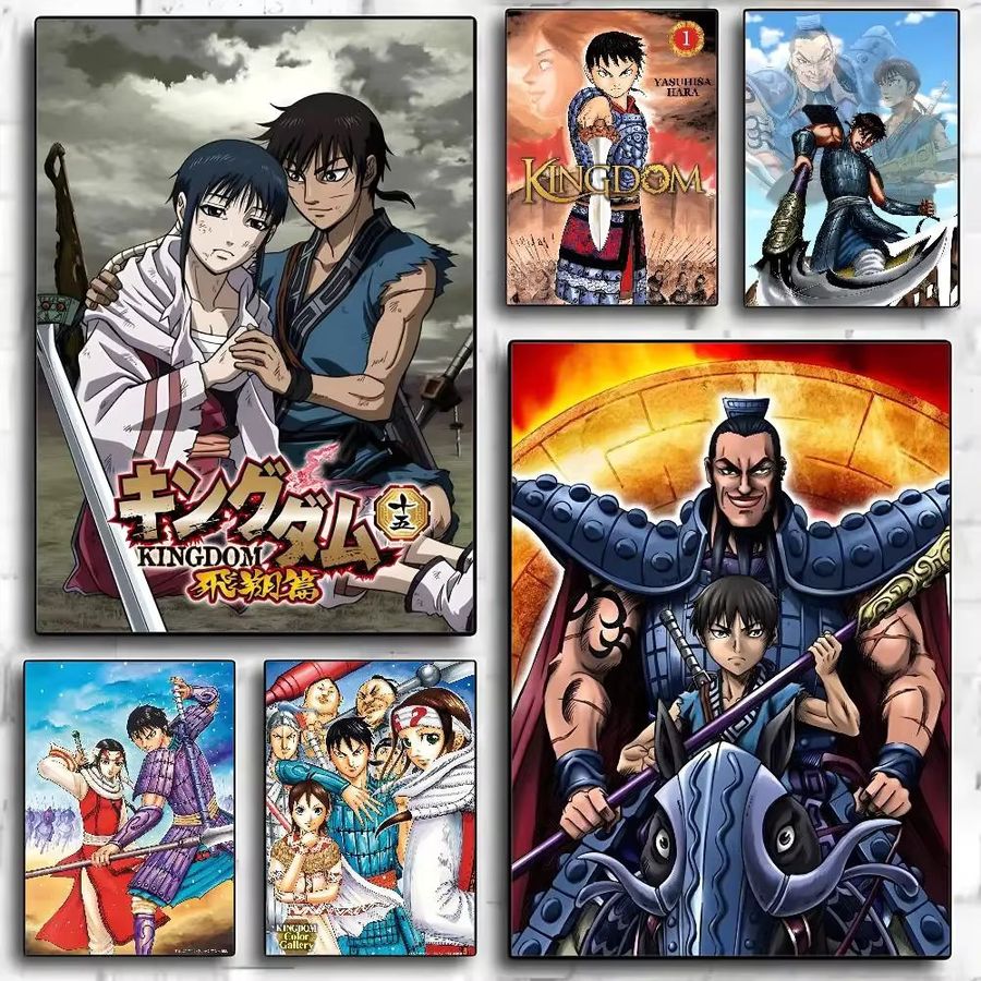 K-Kingdom Manga Anime Poster Wasserdichter HD-Kunst-Wandaufkleber Selbstklebender Druck zur Ästhetischen Raumdekoration für Dein Wohnzimmer und Schlafzimmer - Bild 2