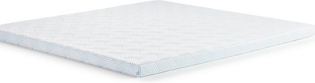 TEMPUR SmartCool Topper in Weiß, Fest, mit kühlendem Bezug und OEKO-TEX MADE IN GREEN Zertifizierung für mehr Druckentlastung im Schlaf - Bild 1