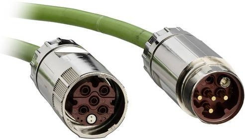 Schneider Electric VW3EF145R300 Hybridkabel-Verlängerung in Grün, Länge: 30,0 cm - Bild 1