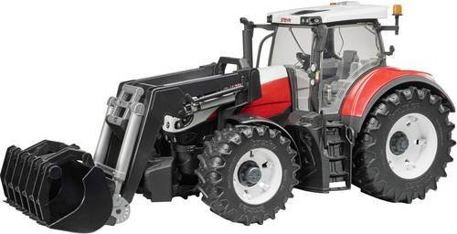 Bruder Steyr 6300 Terrus CVT mit Frontlader Modellfahrzeug 1:16 - Bild 1