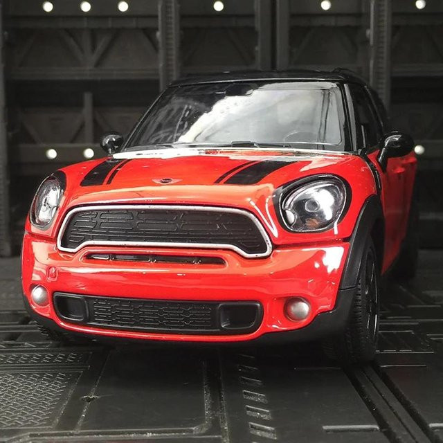 Linyi toy car Mini Cooper S Countryman, Automodell, 1:24, Metall, ab 14 Jahren - Bild 1