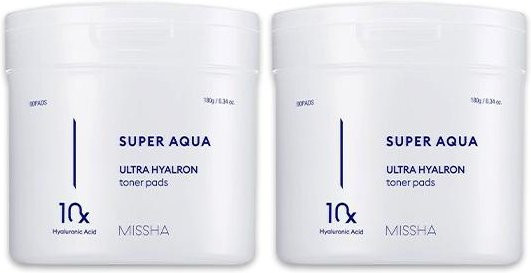 MISSHA Super Aqua Ultra Hyaloron Toner Pad, 180g, Hyaluronsäure - Bild 1