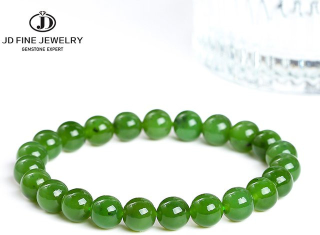 Armband Jade, Grün, Perle, Damen - Bild 1