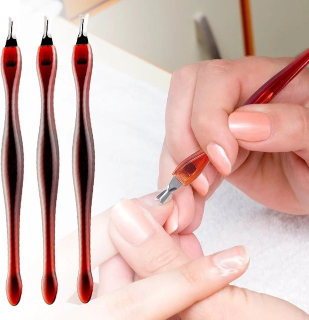 CHARMINGPOSE Nagelhautschieber aus Edelstahl, Unisex - Bild 1