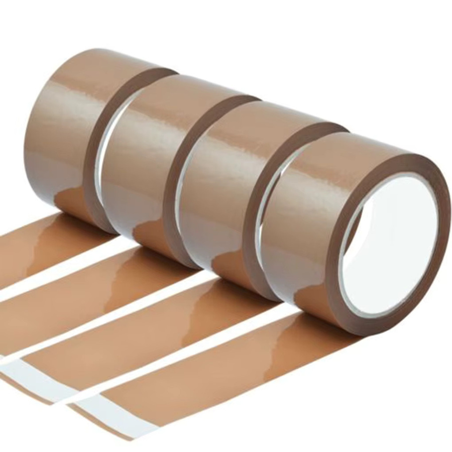 Selbstklebendes Kraftpapierband in Braun, recycelbares und umweltfreundliches Verpackungsband zum Versiegeln von Paketen - Bild 2