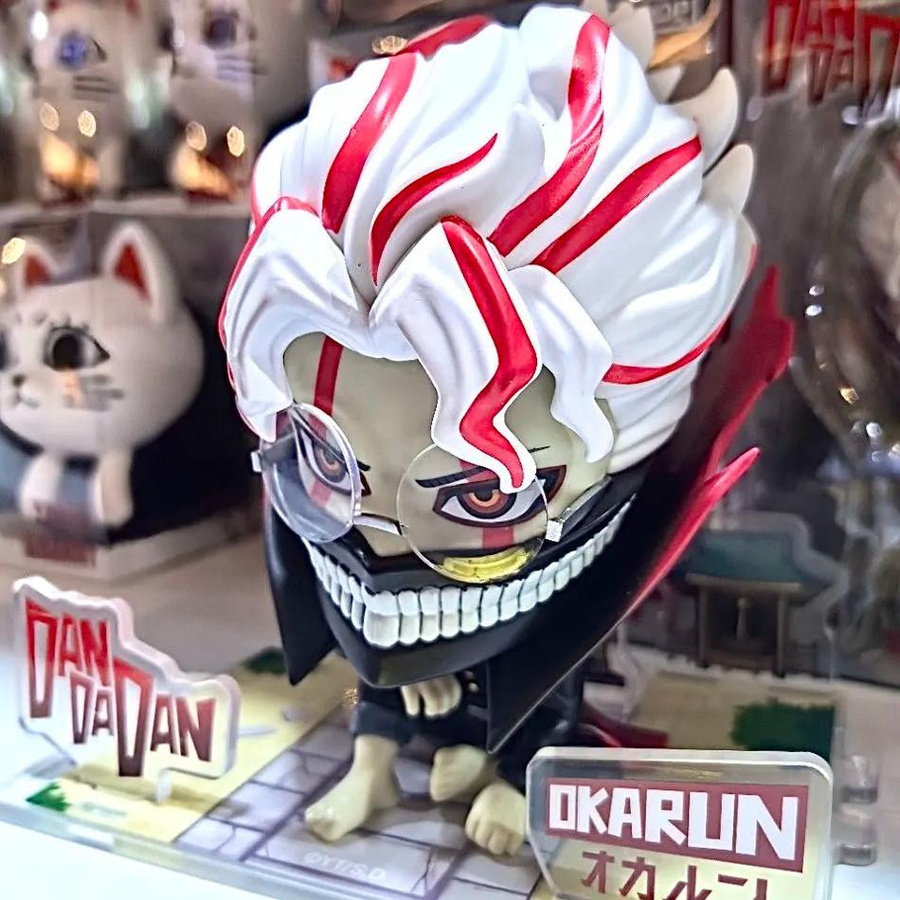 Fashnics Dandadan Turbo Oma Actionfigur Q Version Sitzende Pose ab 14 Jahren - Bild 3