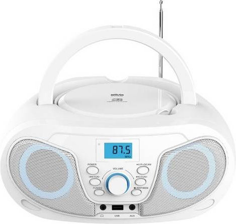 Silva Schneider MPC 25.4 CD-Radio mit USB-Anschluss in Weiß - Bild 1
