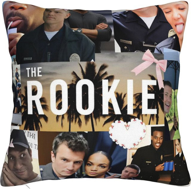 The Rookie TV-Serie Kissenbezug aus Polyester, Mehrfarbig, B/B: 18 x 18 cm - Bild 1
