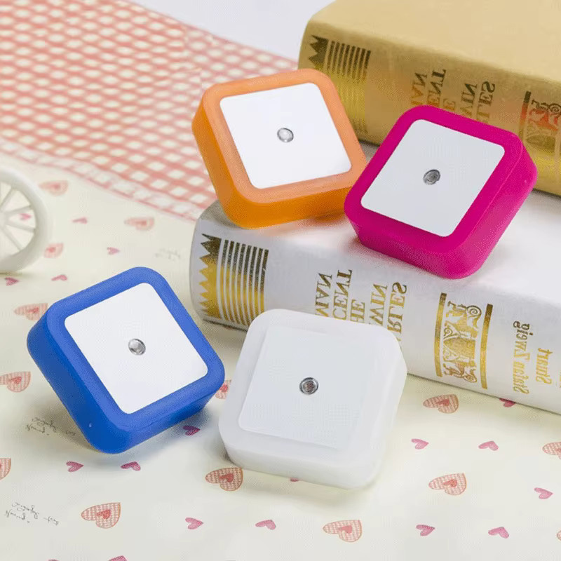 Feimefeiyou Mini LED Nachtlicht mit Sensor in Weiß für Kinderzimmer und Schlafzimmer - Bild 4
