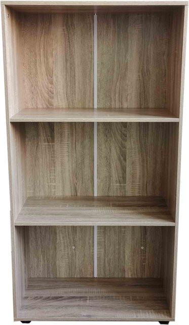 HTI-Living Standregal Nina mit 3 Fächern in Sonoma Farbe Braun/Beige - Bild 1