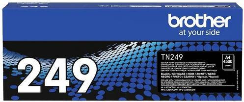 Original Brother Toner TN-249BK Schwarz für Laserprinter mit bis zu 4500 Seiten Ergiebigkeit - Bild 1