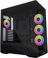 Lian Li Vector V100 Midi-Tower Gaming-PC-Gehäuse in Schwarz mit USB-C und USB-A Anschlüssen - Bild 1