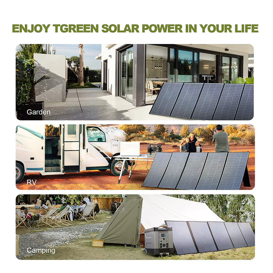 ALLPOWERS Tragbares Solarpanel wasserdicht für Outdoor-Camping und Wohnmobil - Bild 4