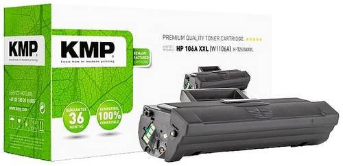 KMP Tonerpatrone kompatibel mit HP 106A W1106A in Schwarz für Laserdrucker mit einer Kapazität von 2500 Seiten - Bild 1