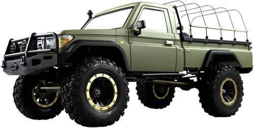 Amewi AMXRock RCX8PS Scale Crawler Pick-Up 1:8 Elektro RC Modellauto RTR mattgrün - Bild 1