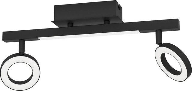 Eglo LED-Spot Cardillio 2-flammig Schwarz B/T/H: 38,5 x 8,5 x 19,5 cm - Bild 1
