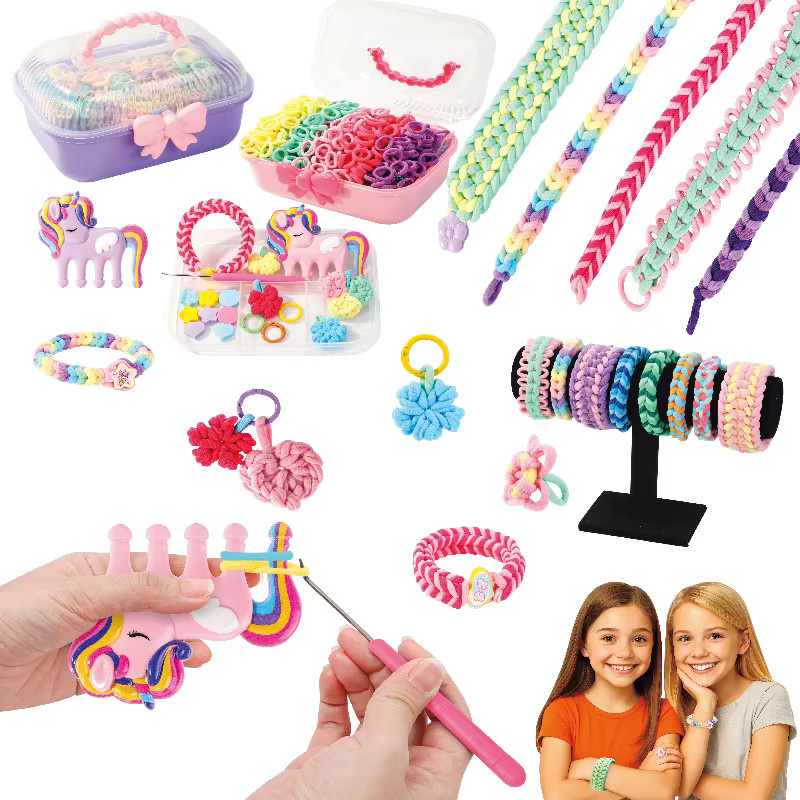 MYGVN DIY Webrahmen-Set, Armband-Herstellungswerkzeug, Bunt / Mehrfarbig - Bild 2