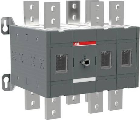 ABB Lastumschalter OT1600E12C 1600A 1000V Schwarz und Grau - Bild 1