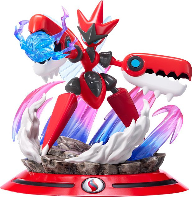 Funism Pokemon Mega Scizor Actionfigur in Rot als Sammlerstück für deinen Schreibtisch - Bild 1