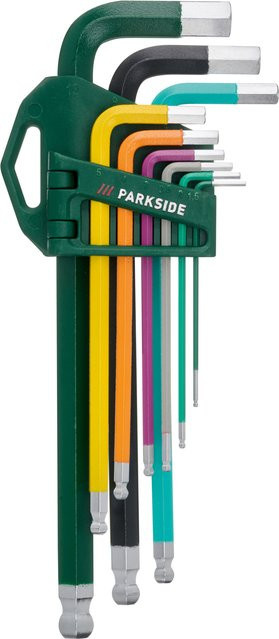 Parkside Präzisionswerkzeug- und Stiftschlüssel-Set mit Bit-Halter 1/4 Zoll in Multicolor - Bild 1