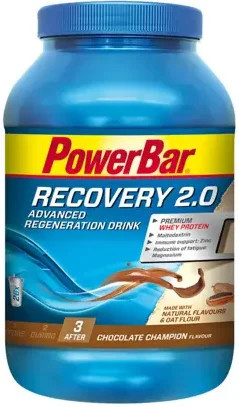 PowerBar Recovery 2.0, Sportgetränk, Schokolade, 1,144 kg - Bild 1