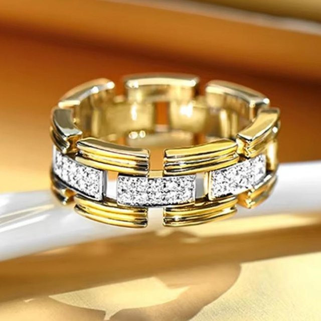 Huitan Mode Ringe, Zirkonia, Damen - Bild 1
