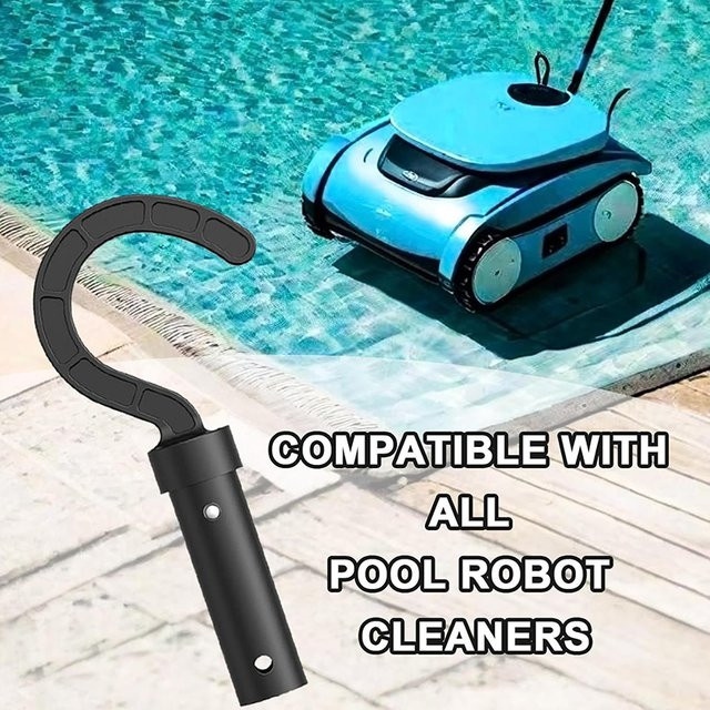 KOQZM Haken für Roboter-Poolreiniger in Schwarz als Ersatzteil und Zubehör für Unterwasser-Poolreiniger - Bild 1