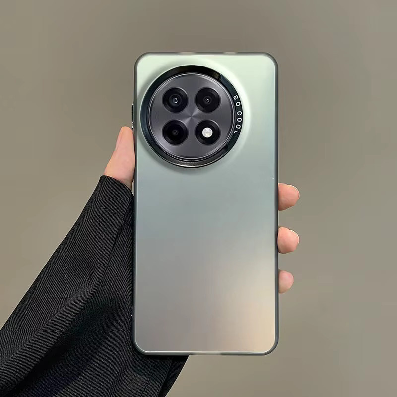 OnePlus 13R und OnePlus Ace 5 Pro Handyhülle Metallic Aurora Skin Matte Cover in Weiß - Bild 1