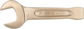 KS Tools BRONZEplus Schlag-Maulschlüssel aus Aluminium-Bronze in Gold, Breite: 125 mm - Bild 1