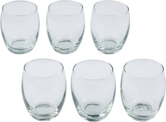 Alpina Gläserset für Wasser, transparent, 6 Stück, 350 ml - Bild 1