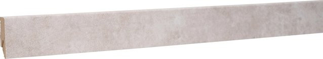 Classen Sockelleiste Estrich aus MDF mit Kabelkanal in Weiß, H: 58 mm, B: 19 mm, Länge: 2400 mm - Bild 1