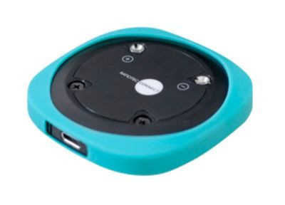 Ratiotec Ladestation CONNECT Pager Base für stapelbare CONNECT Pager mit Magnethalterung, Netzbetrieb, türkis - Bild 2