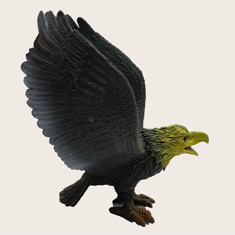 Realistische Adler-Statue als dekorative Vogelabschreckung für Garten und Innenhof, mehrfarbig, als Hängedekoration - Bild 3
