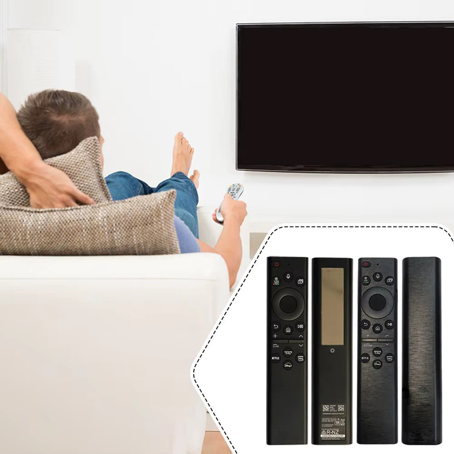 Samsung Sprachfernbedienung BN59-01385A in Schwarz für Smart TV Crystal UHD Neo QLED OLED 4K 8K Serie - Bild 4
