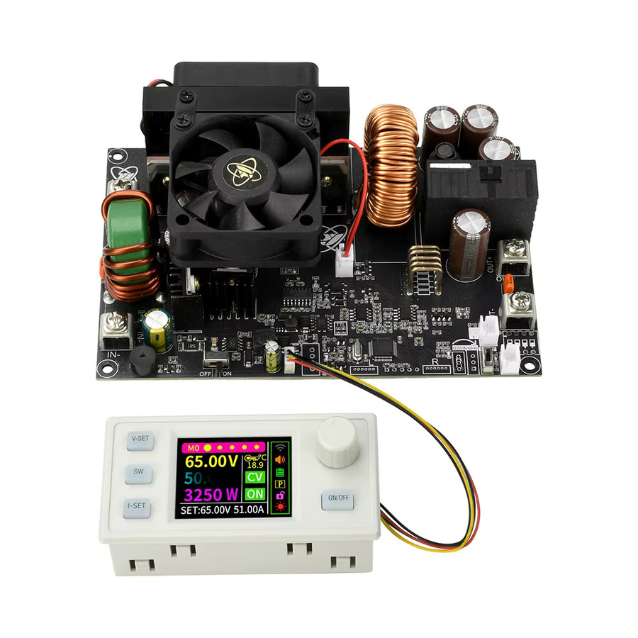 Gaqqee Digitales DC Step-Down-Netzteil XY6530S/XY6550S mit 2000W bis 3250W Konstantspannung und Konstantstrom sowie LED-Display - Bild 6
