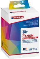 edding Tintenpatronen Set kompatibel mit Canon PGI-550XL und CLI-551XL in Schwarz, Cyan, Magenta und Gelb - Bild 1