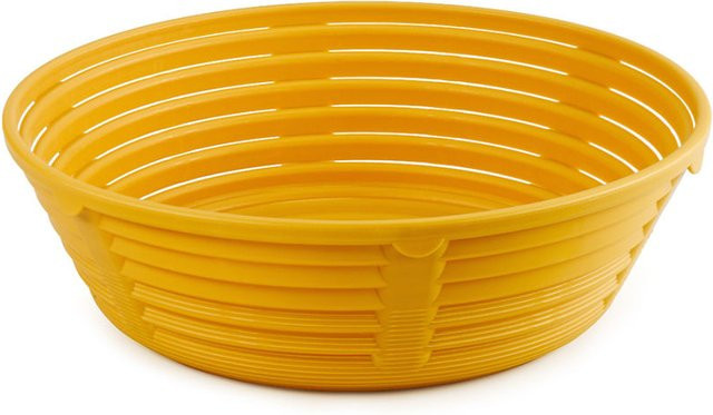 Scaritech Runder Gärkorb aus Kunststoff, Gelb, 5er Pack, 2000 ml - Bild 1