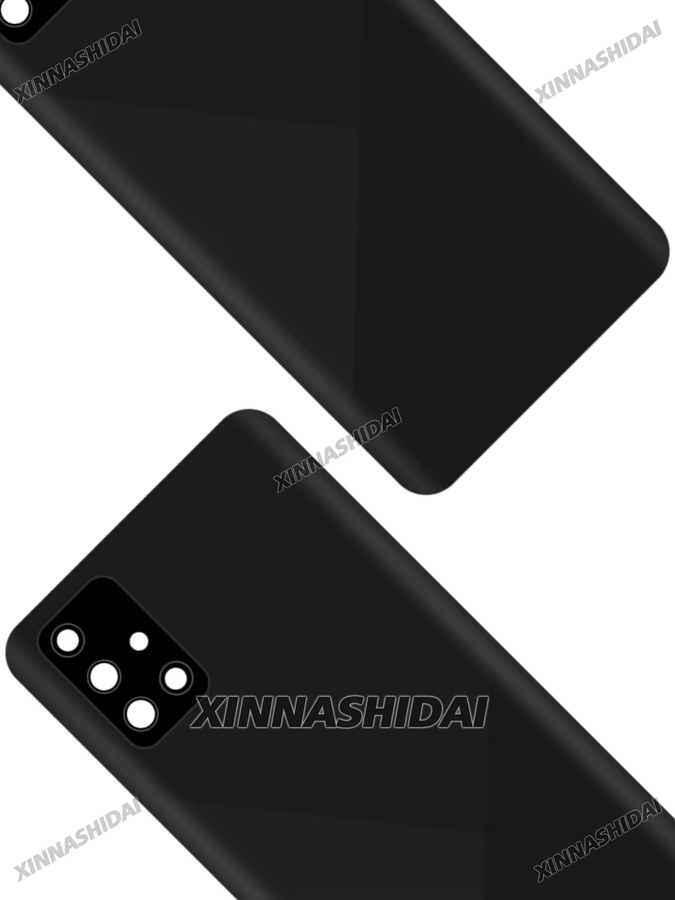 Samsung Galaxy A71 Ersatzgehäuse inklusive Batterieabdeckung und Mittelrahmen in Blau - Bild 4