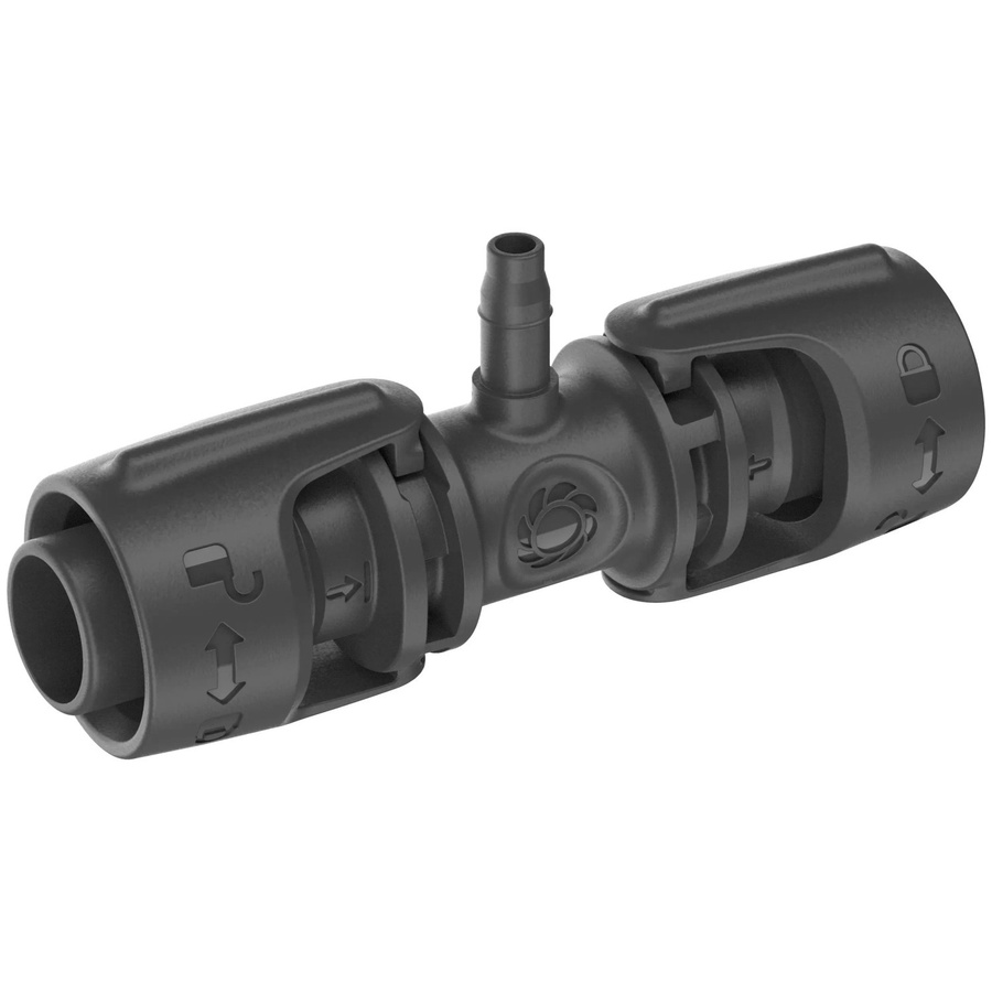 Gardena Micro-Drip-System T-Stück 13 mm auf 4,6 mm Quick-Coupling 5er-Pack - Bild 3