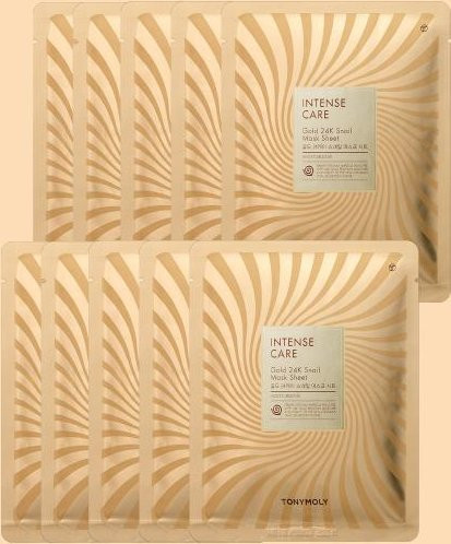Tonymoly Intense Care Gold 24k Schneckenmaske, 10 Stück, Unisex - Bild 1