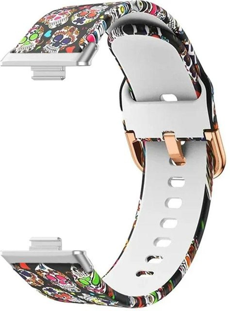 Aiss Smartwatch-Armband Silikon, Bunt, Unisex, Huawei Watch Fit 3 - Bild 1