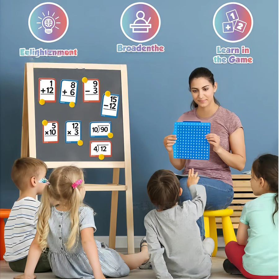 Mathe-Flash-Karten-Set, Mathe-Karten für Kinder, ab 1 Jahr - Bild 1