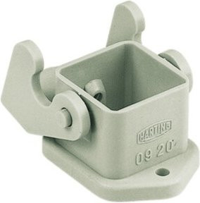 Harting Anbaugehäuse aus Kunststoff in Grau 09200030320 - Bild 1